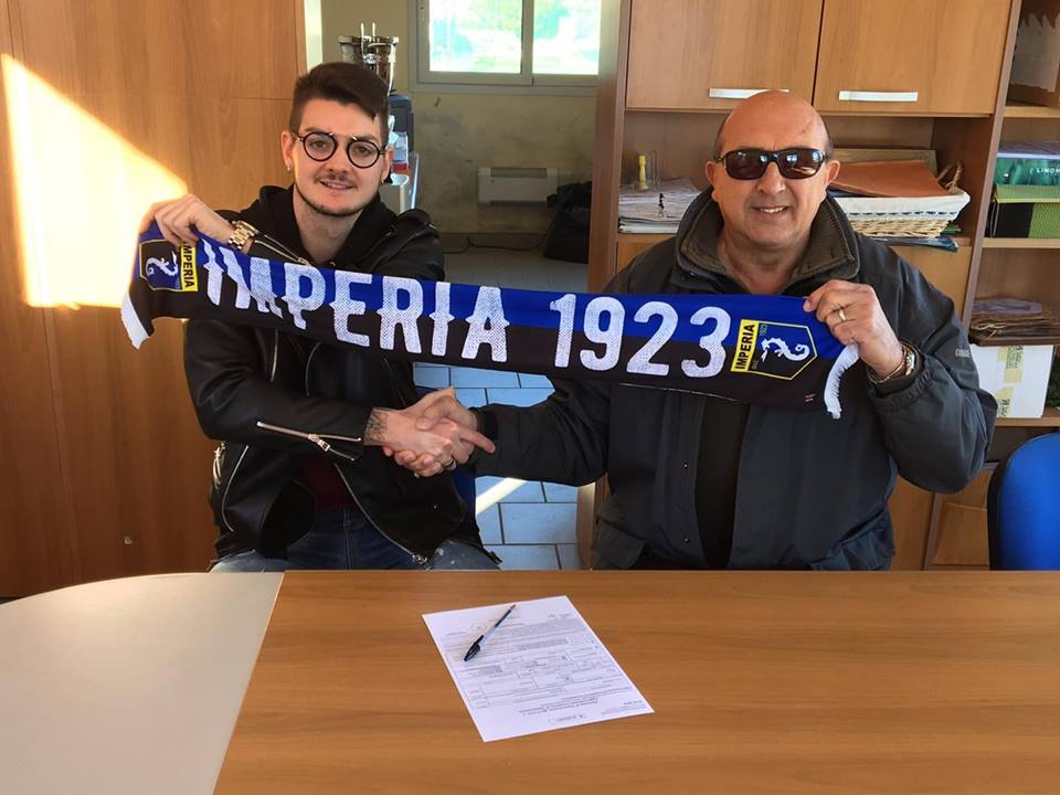 Diego Mella nuovo attaccante dell’Asd Imperia