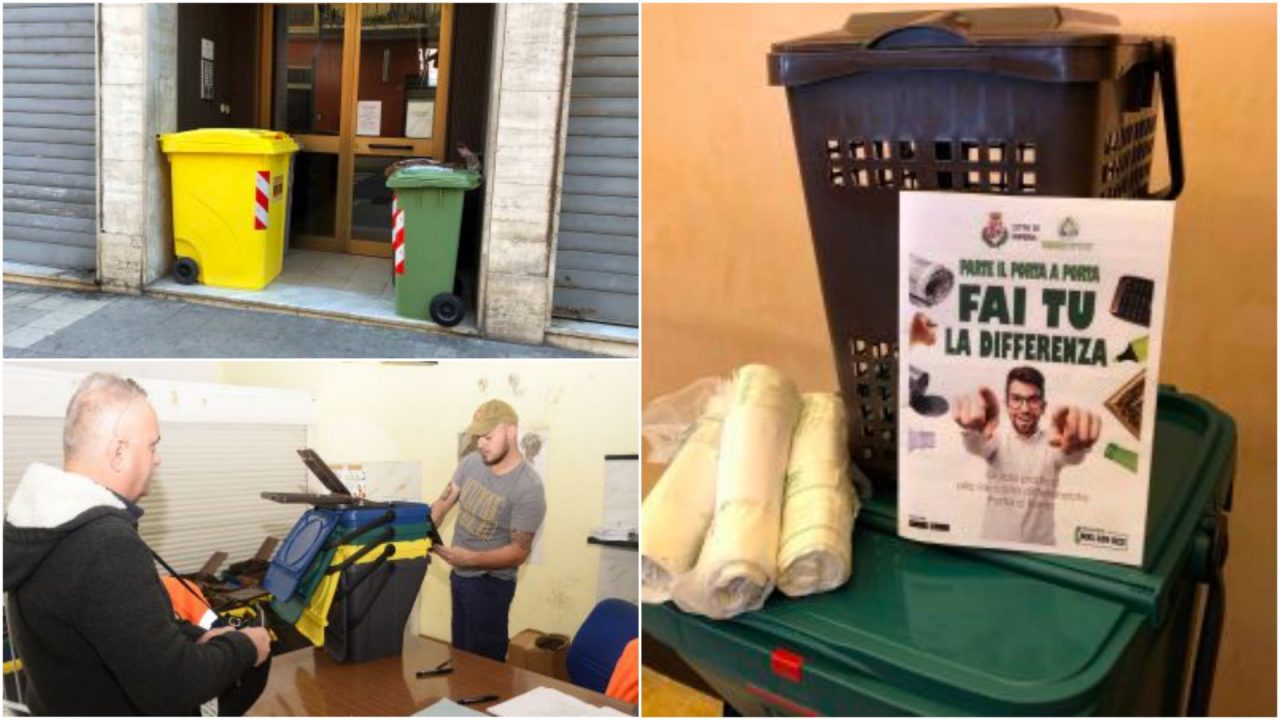 Porta a porta Imperia al via: tutti i punti di raccolta mastelli per le zone più critiche