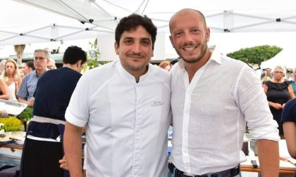 Sindaco Ioculano esulta con chef Colagreco per la terza Stella Michelin