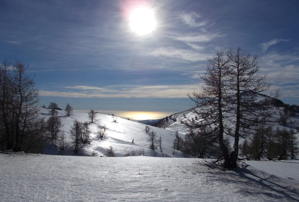 Aspettando l’alba nella neve: suggestiva escursione notturna a Cima Marta