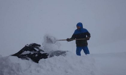 Un metro di neve a Limone: esultano i gestori degli impianti