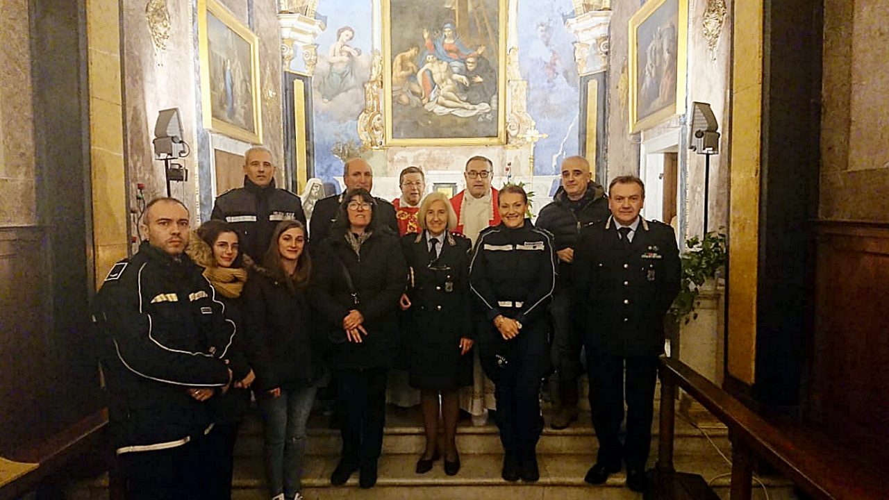 San Sebastiano: polizia municipale ricorda il collega Durazzi