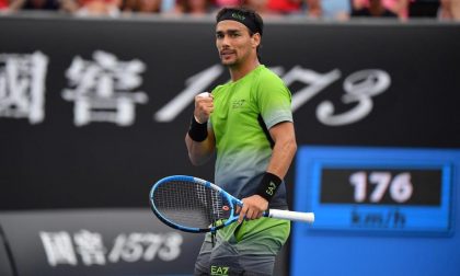 Fabio Fognini perde due posizioni e il Festival di Sanremo lo vedrà dall'Argentina