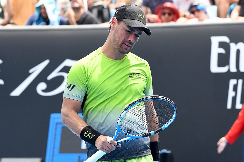 Black out sul più bello, Fognini lascia anche Buenos Aires