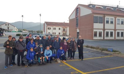 Ragazzi della Polisportiva IntegrAbili in gita con i Carabinieri - Foto