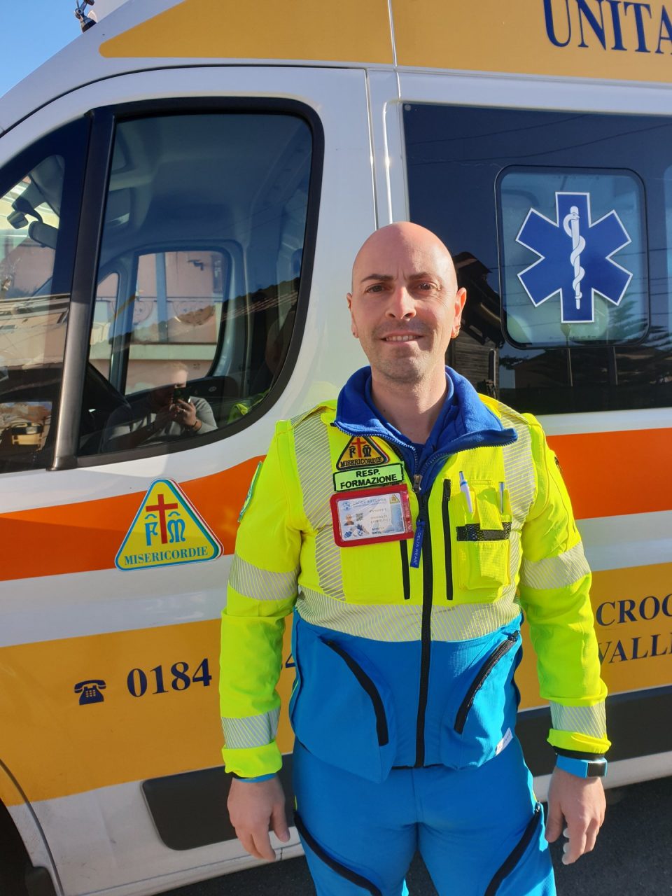 Un milite della Croce Azzurra a Panama per la Giornata Mondiale della gioventù