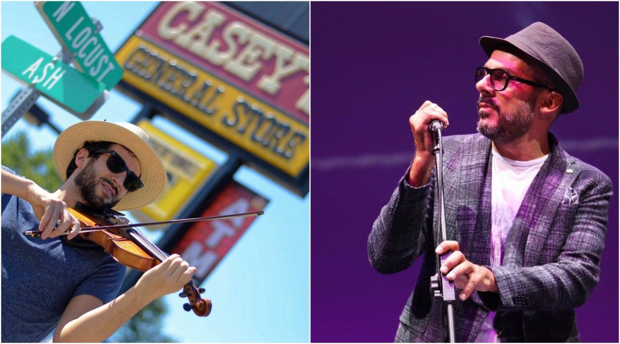 Amedeo Grisi e Davide Laura insieme per la musica in via Matteotti