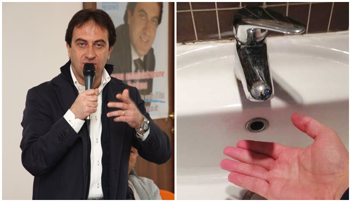 Lingueglietta senz’acqua. Sindaco Guasco: Rivieracqua non fa manutenzione da tempo