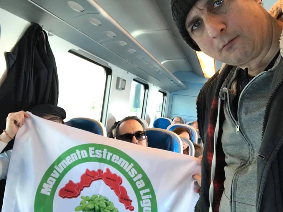 Blitz del Movimento Estremista Ligure: “sospendete il Festival di Sanremo”. Il video