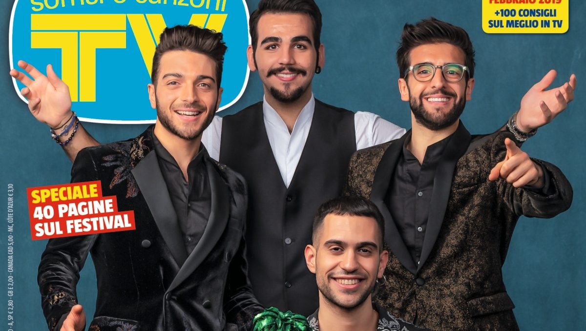 Ultimo snobba anche la foto di rito per Tv Sorrisi e Canzoni