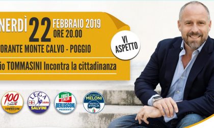 Sergio Tommasini incontra la cittadinanza a Poggio