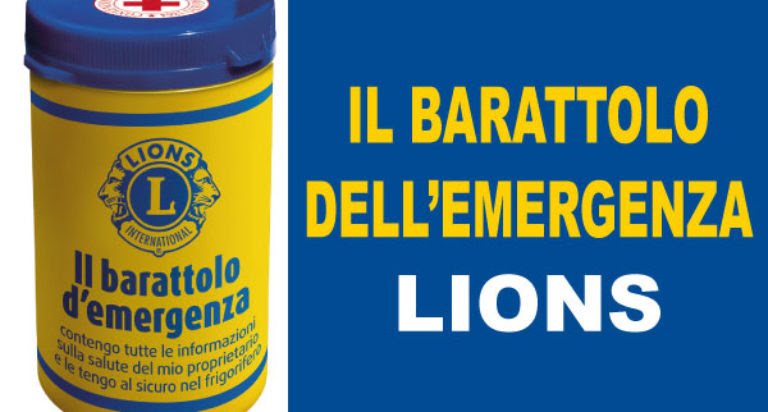 Barattolo salute Lions