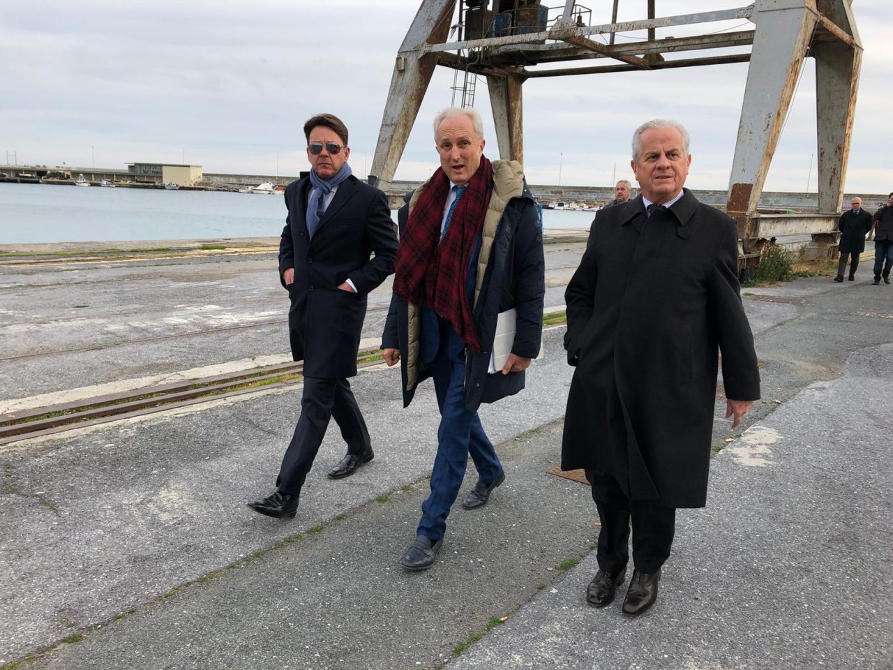 Agnesi: blitz di Colussi a Imperia, sopralluogo con Scajola