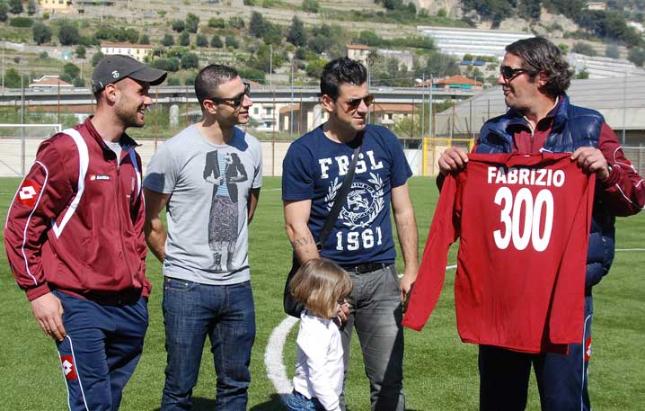 Mister Gatti festeggia la 322esima panchina con il Ventimiglia. Il ritorno dopo 6 anni