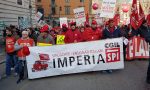 La Cgil di Imperia a Roma con due pullman e 80 delegati e pensionati per la manifestazione Futuro al lavoro. Le foto