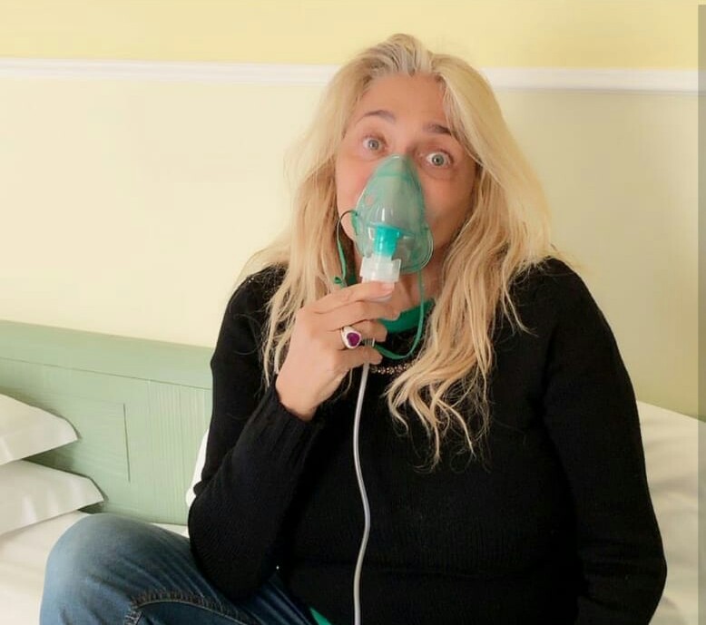 Mara Venier influenzata ringrazia il dottor Ferlito su Instagram