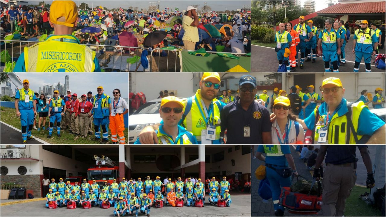 Soccorritore Giuseppe racconta la sua esperienza alla Giornata della Gioventù di Panama