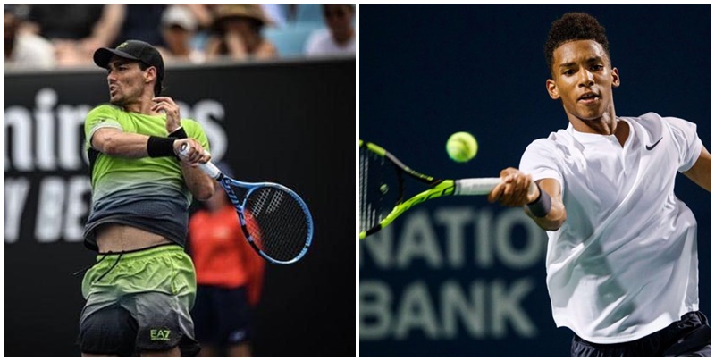 Fabio Fognini travolto al primo turno dal tennista 18enne Aliassime in Brasile