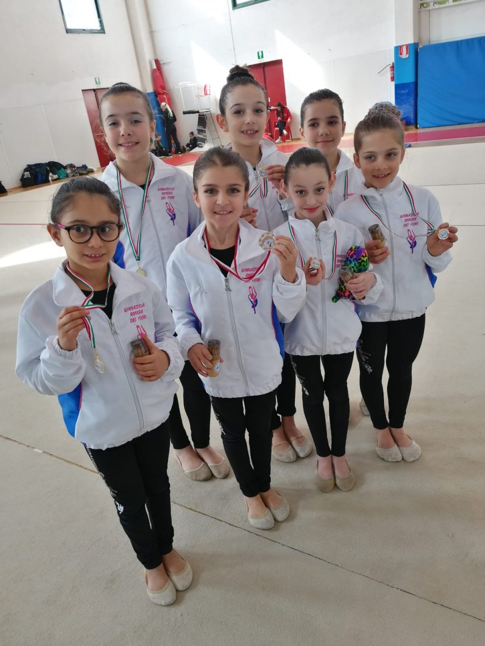 Una giornata entusiasmante al PalaMarco di Albenga per la Ginnastica Riviera dei Fiori