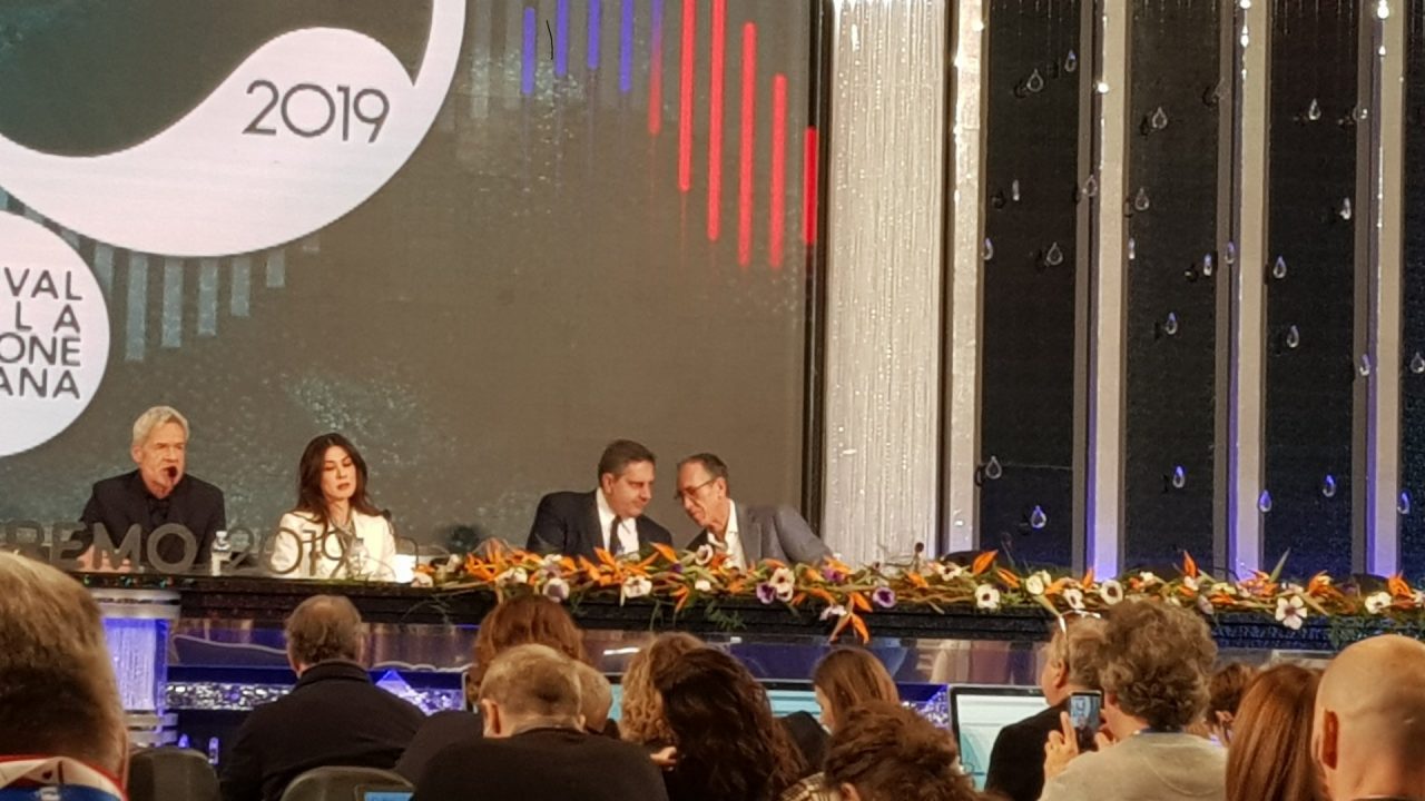 Il Governatore Giovanni Toti a Sanremo il giorno dello smantellamento del Ponte Morandi