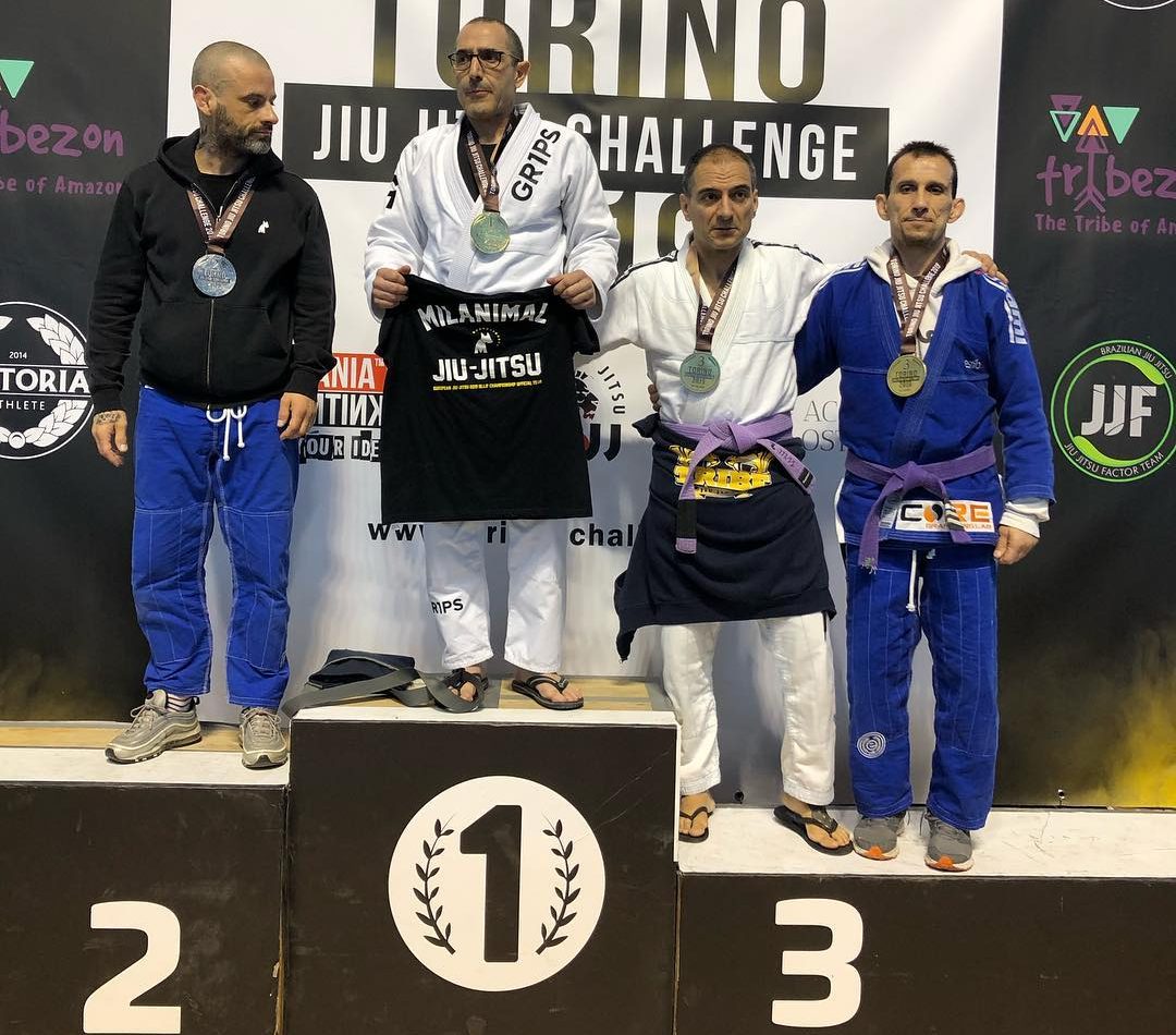 Jiu Jitsu, la Tribe Imperia in trasferta a Torino acchiappa un oro e due bronzi