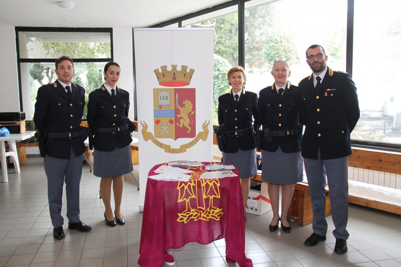 La Polizia presente alla Cascione per il torneo Habawaba