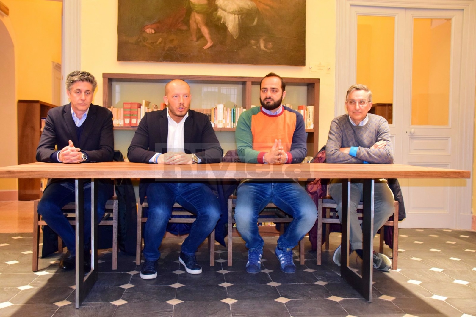 Conferenza stampa scuola Cavour Ventimiglia Alta Funtanin
