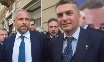 Il vice ministro Rixi inaugura il point Lega a Sanremo