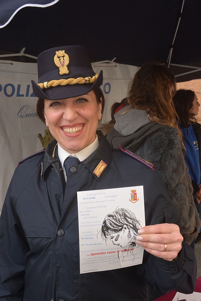 Festa della Donna 2019 Polizia stand via Matteotti Sanremo
