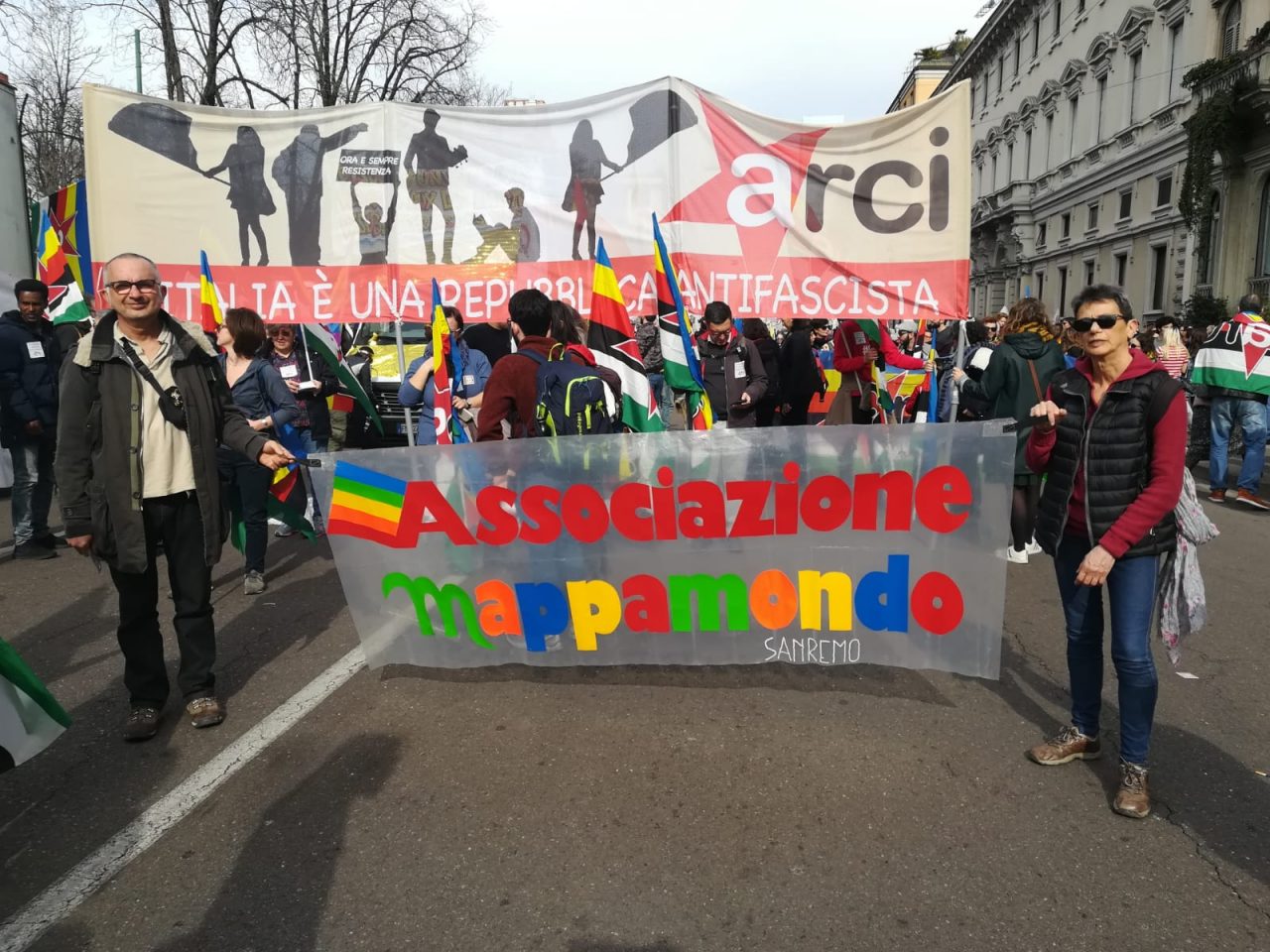 Arci Imperia e Mappamondo Sanremo a Milano contro il razzismo