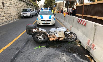 Schianto tra moto a Imperia: due feriti