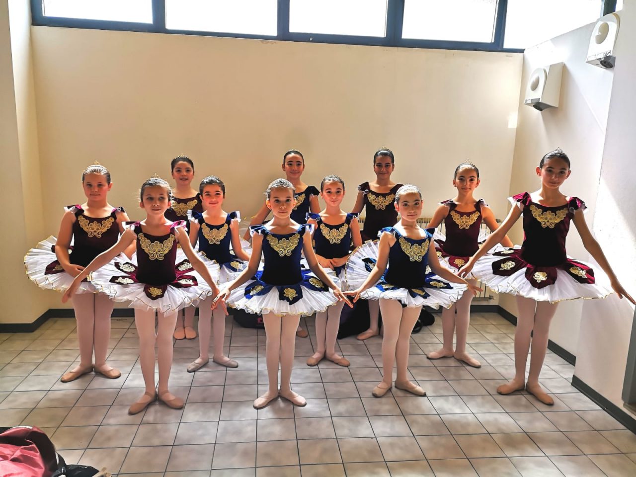 Le ballerine della scuola Borgo Antico sul podio dell’Expo Danza