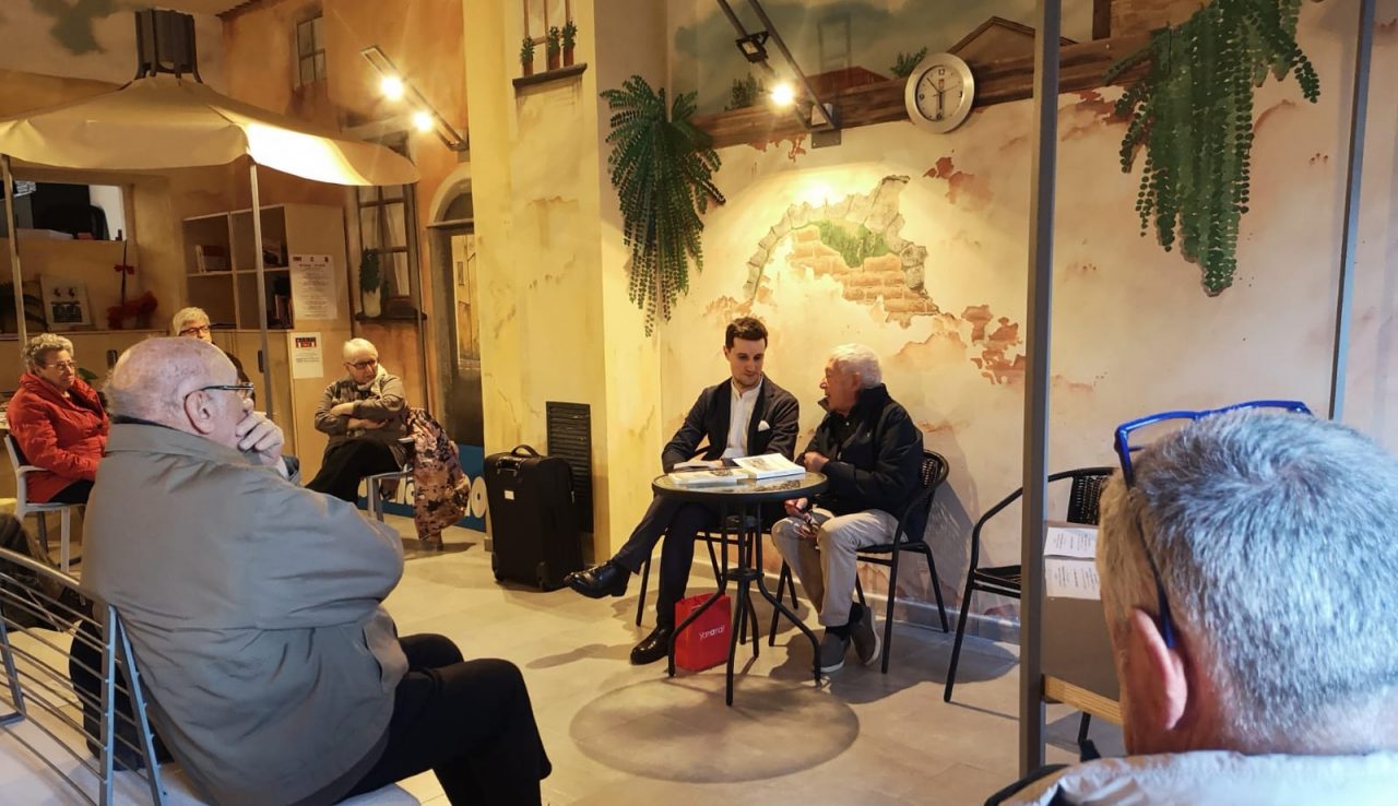 Quattro chiacchiere con Gerson Maceri alla Piazzetta dei Diritti di Sanremo