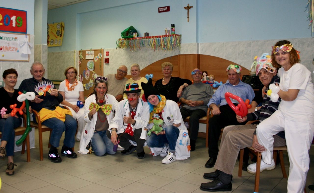 Festa di carnevale al centrodiurno Alzheimer