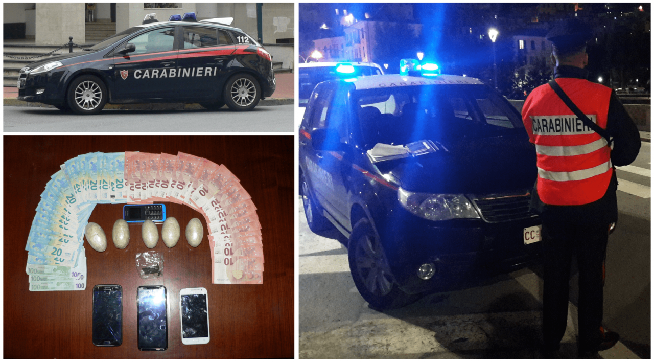 Pusher arrestato con 5 maxi ovuli di eroina