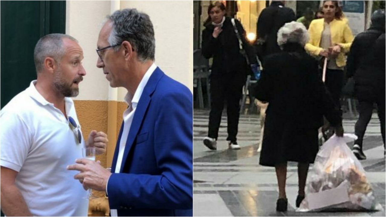 Botta e risposta tra i candidati Tommasini e Biancheri sulla foto dell’anziana misteriosa