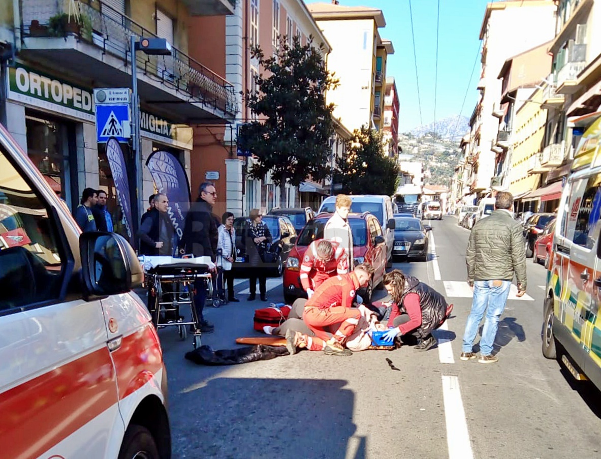 Incidente Ventimiglia investimento pedone corso Genova_03