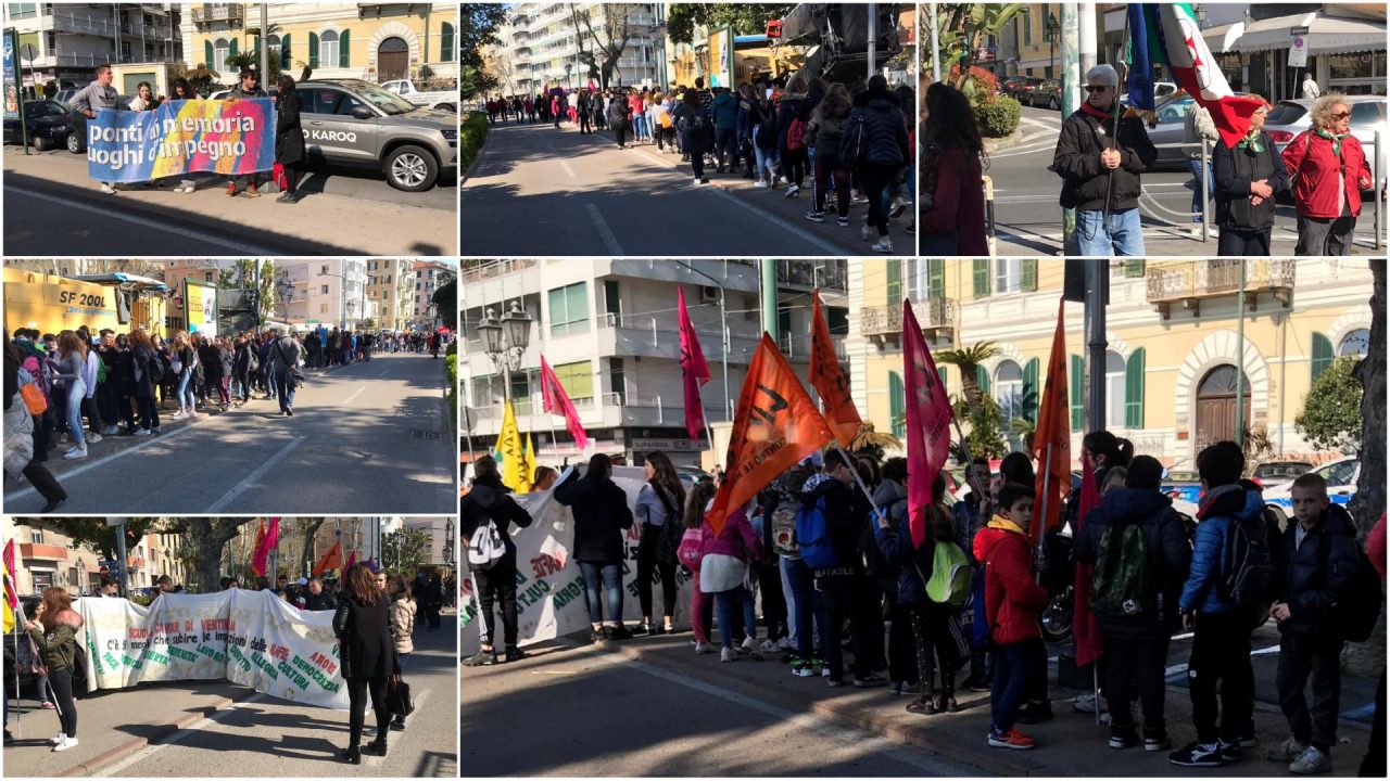 Parte da Sanremo la marcia per ricordare le vittime delle mafie: “oggi in piazza per la legalità”. Foto e video