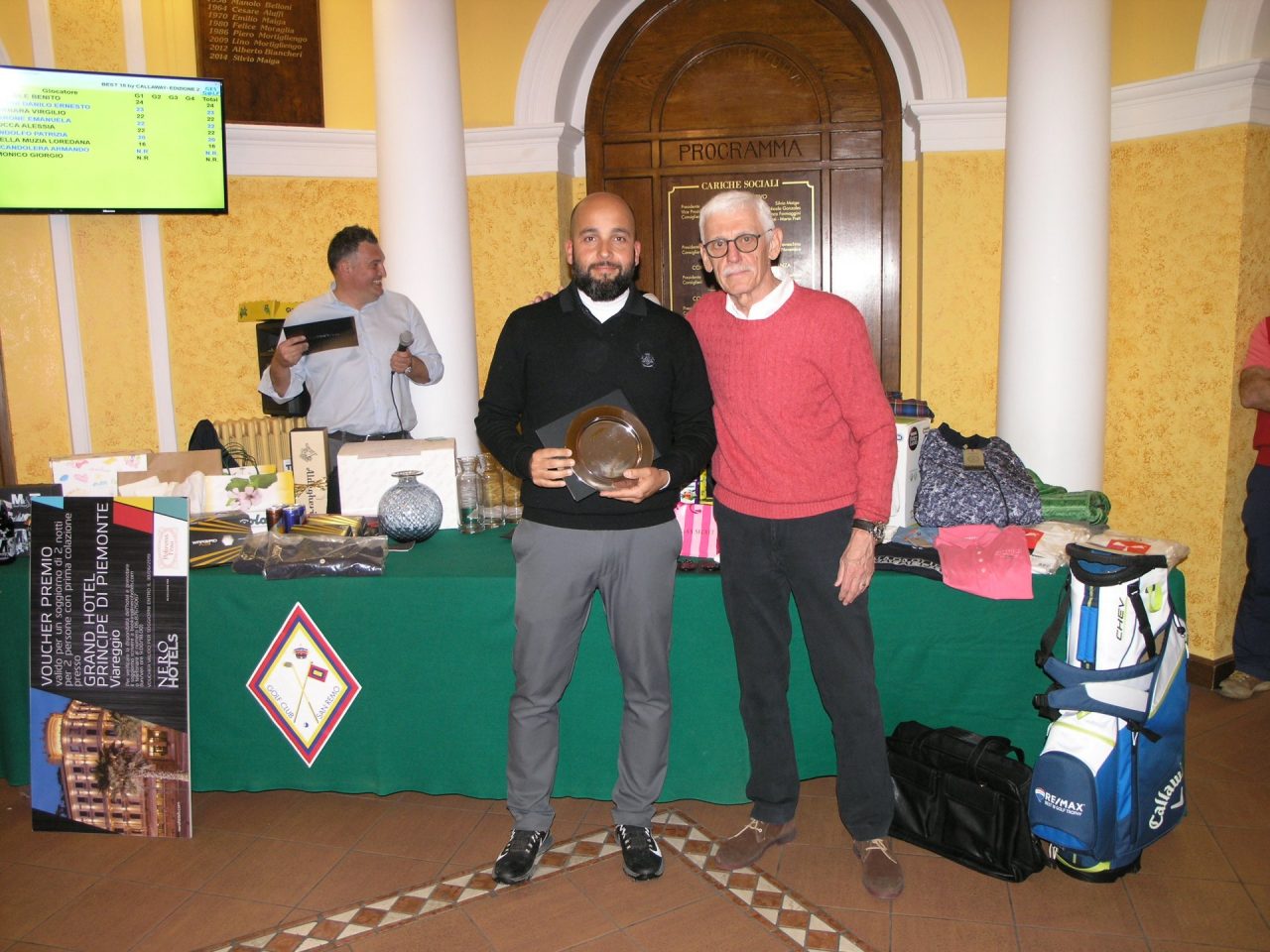 Golf, Roberto Grammatica primo classificato nella gara Best 18