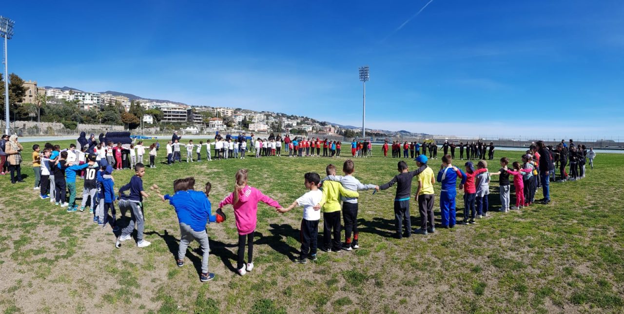 Oltre 180 bimbi nel campo del Sanremo Rugby per una giornata di sport