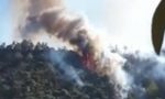 Ancora fiamme sopra Cogoleto: il VIDEO