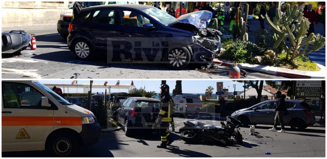 Schianto auto-scooter sull’Aurelia: gravissimo un 42enne panettiere