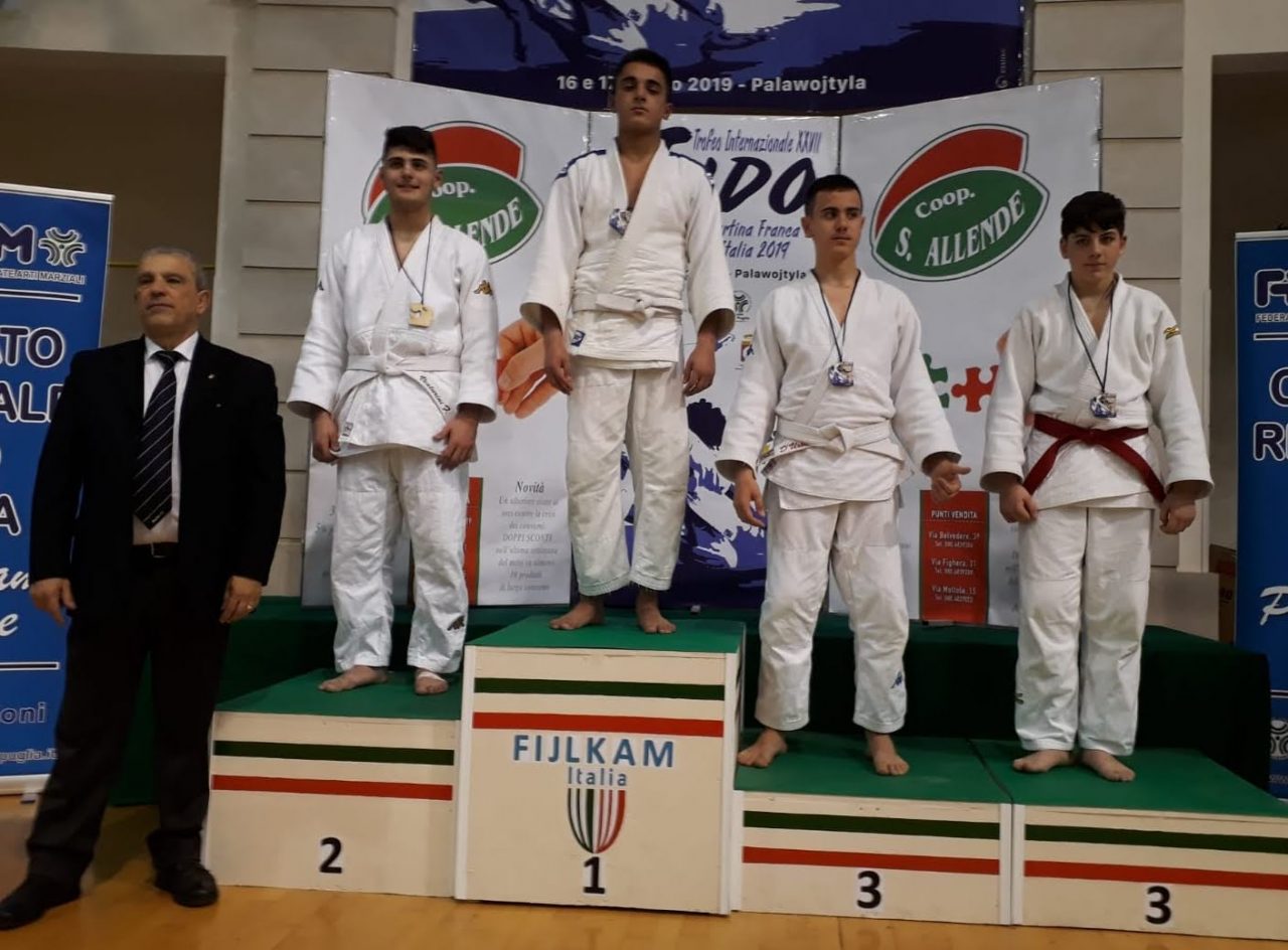 Medaglia d’oro al matuziano Simone al Trofeo Internazionale Mr Judo