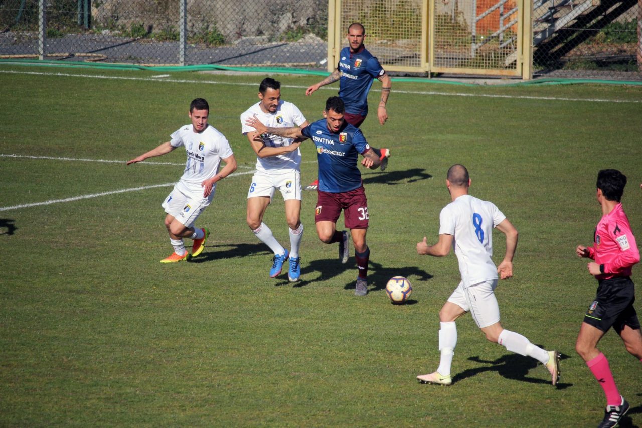 Finisce con una sconfitta l’amichevole dell’Imperia contro il Genoa