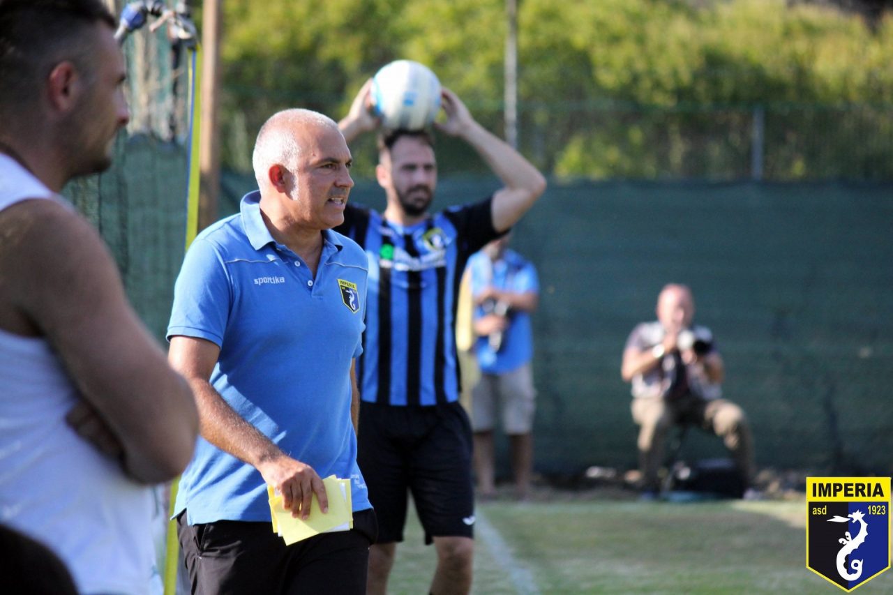 Nicola Colavito al posto dell’allenatore dell’Imperia ASD Pietro Buttu