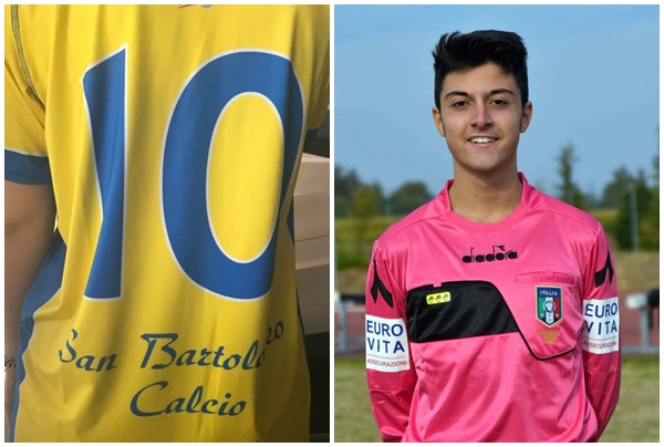 Giovane calciatore squalificato oltre un anno per la spinta all’arbitro
