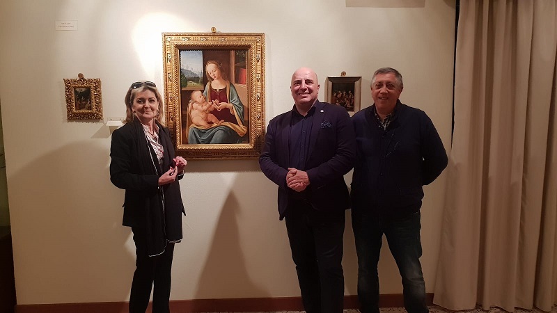 L’incontro di Berrino con due lavoratori del progetto Over 60