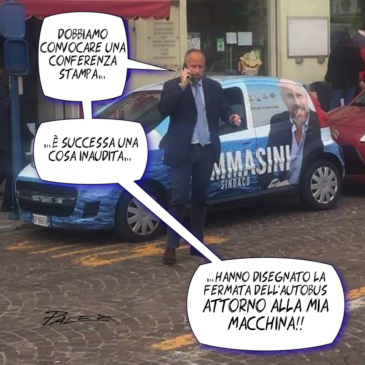 SANREMO AL VOTO – Le vignette di Palex su La Riviera