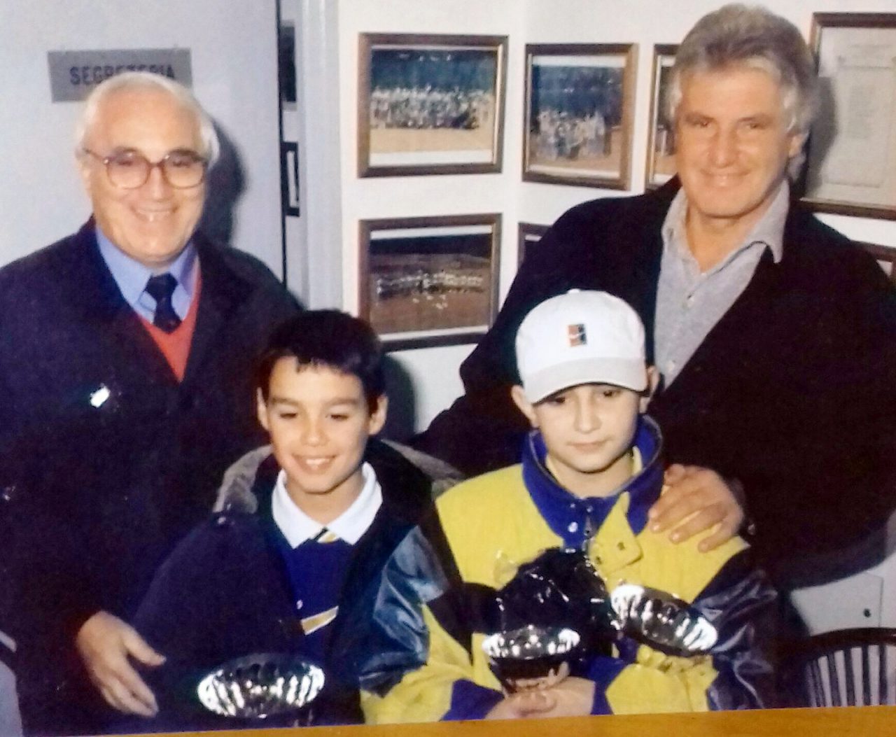 Spunta la foto di un “baby” Fognini alla sua prima vittoria