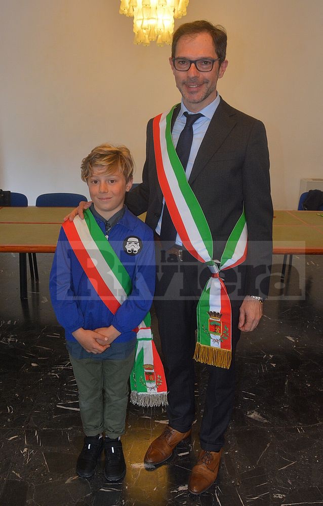 Consiglio comunale Ragazzi Bordighera aprile 2019 sindaco Sebastiano Ghione_03